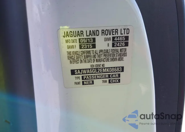 SAJWA6GL2EMK08683: 44601269