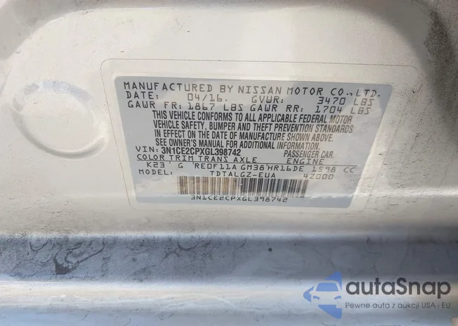 3N1CE2CPXGL398742: 44602666