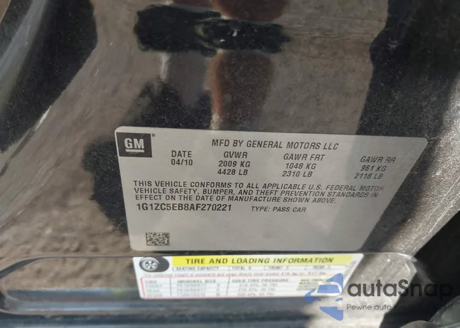 1G1ZC5EB8AF270221: 44603480