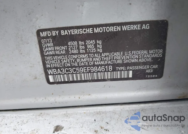WBA3C3C59EF984618: 44603689