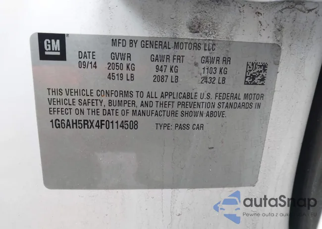 1G6AH5RX4F0114508: 44603809