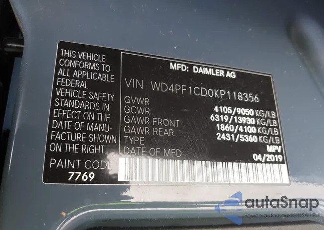 WD4PF1CD0KP118356: 44603079