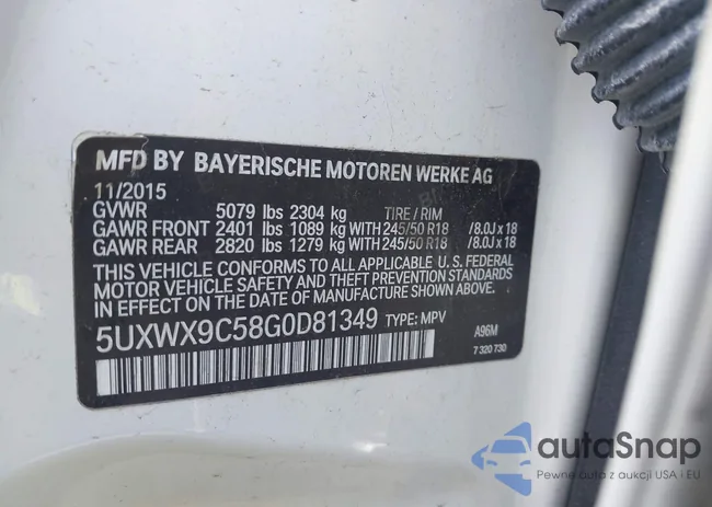 5UXWX9C58G0D81349: 44604594