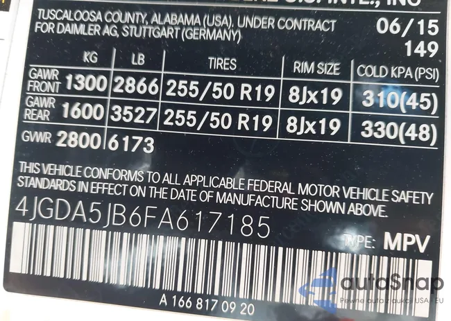 4JGDA5JB6FA617185: 44604793