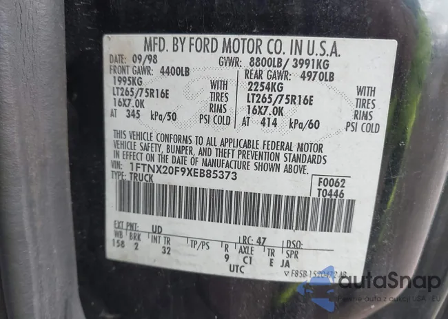 1FTNX20F9XEB85373: 44604048