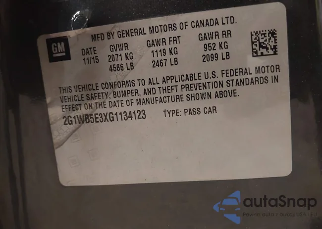 2G1WB5E3XG1134123: 44604140