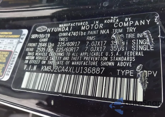 KM8J2CA4XLU136887: 44605821