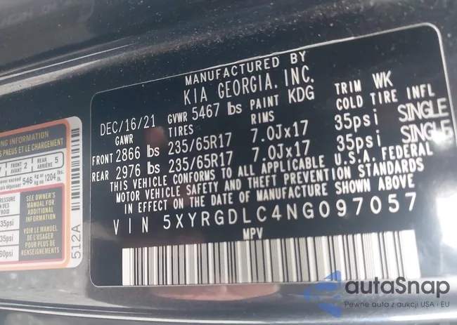 5XYRGDLC4NG097057: 44605104