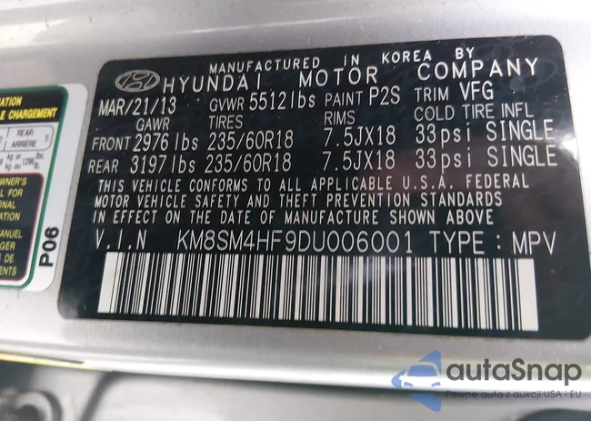 KM8SM4HF9DU006001: 44605358