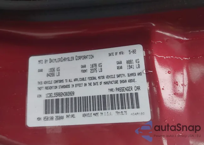 1C3EL55R82N302020: 44606829