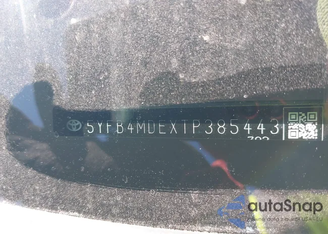 5YFB4MDEXTP385443: 44606317