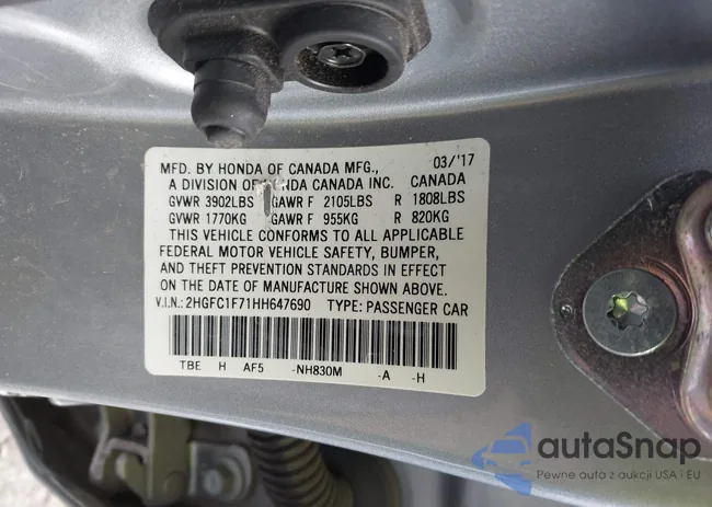 2HGFC1F71HH647690: 44607305