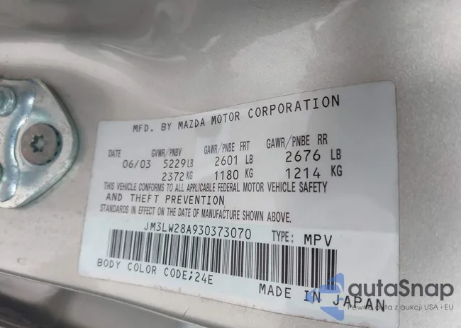 JM3LW28A930373070: 44607396