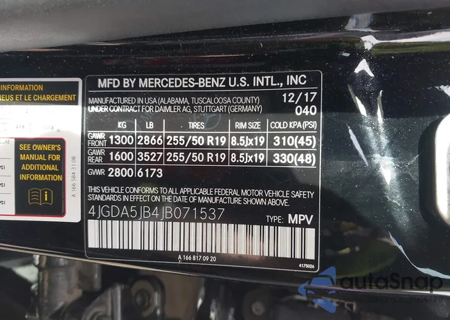 4JGDA5JB4JB071537: 44608549