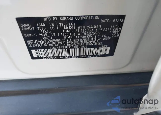 4S4BSENC8J3292933: 44608608