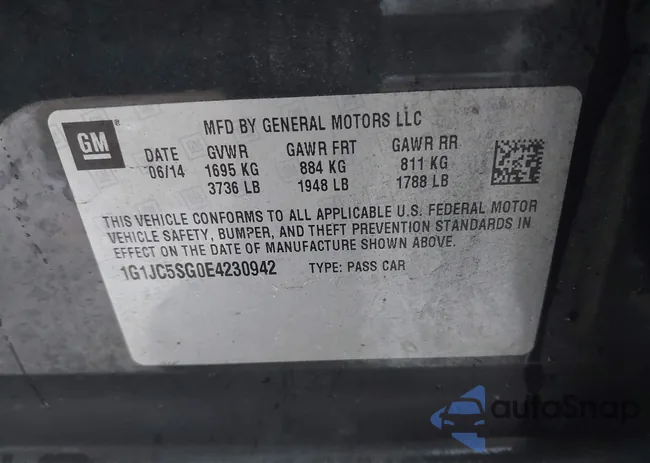 1G1JC5SG0E4230942: 44608892