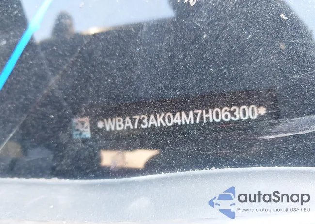 WBA73AK04M7H06300: 44608966