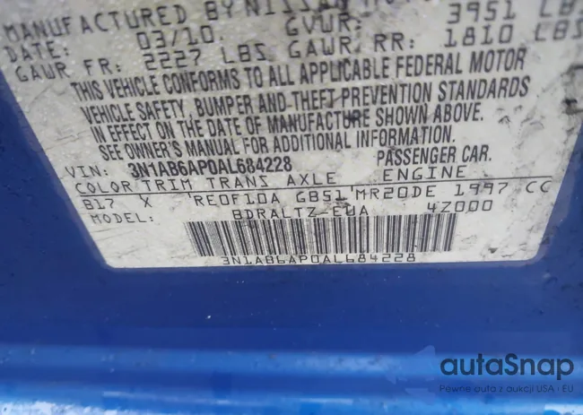 3N1AB6AP0AL684228: 44609764