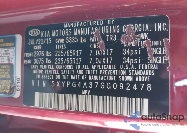 5XYPG4A37GG092478: 44610489