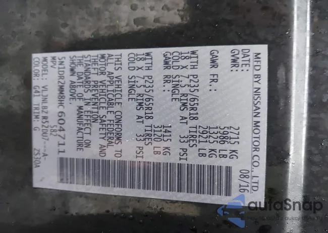 5N1DR2MM8HC604711: 44610663