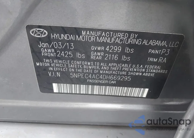 5NPEC4AC4DH669295: 44610354