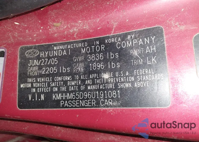 KMHHM65D96U191081: 44611366