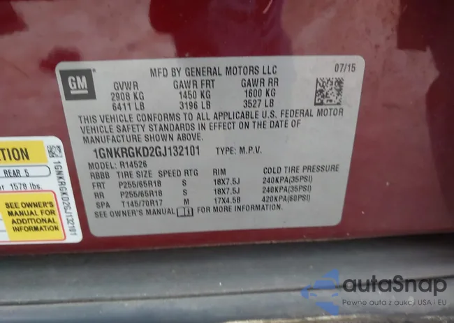 1GNKRGKD2GJ132101: 44612712