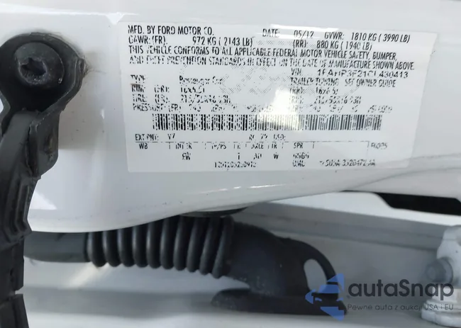 1FAHP3F21CL430413: 44613702