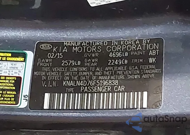 KNALN4D76F5196838: 44615736