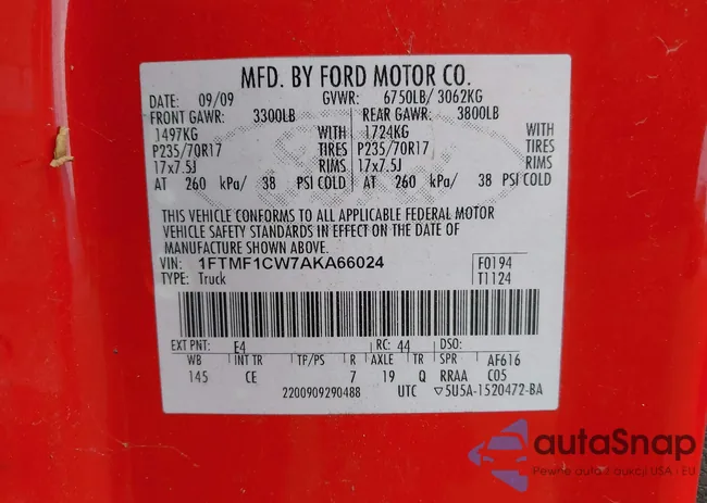 1FTMF1CW7AKA66024: 44615751