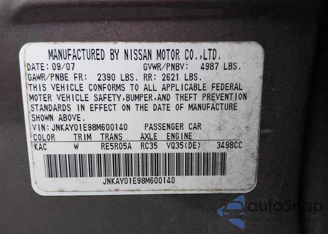 JNKAY01E98M600140: 44615264