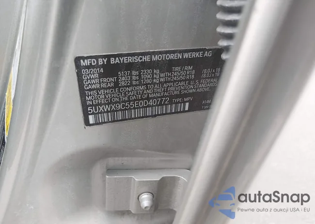 5UXWX9C55E0D40772: 44616439