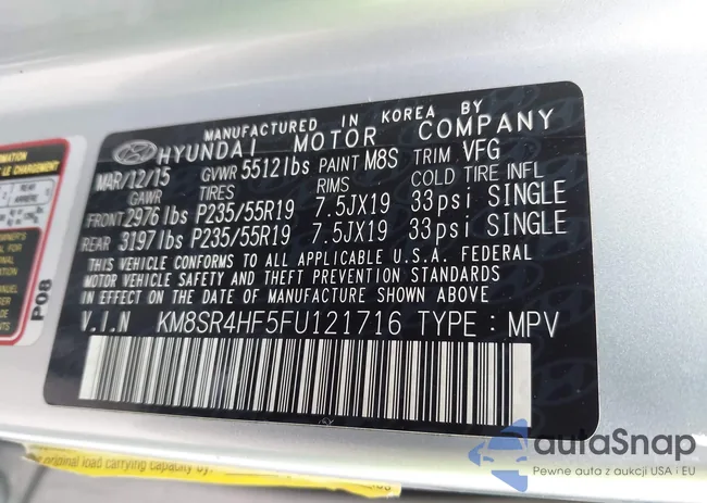 KM8SR4HF5FU121716: 44616452