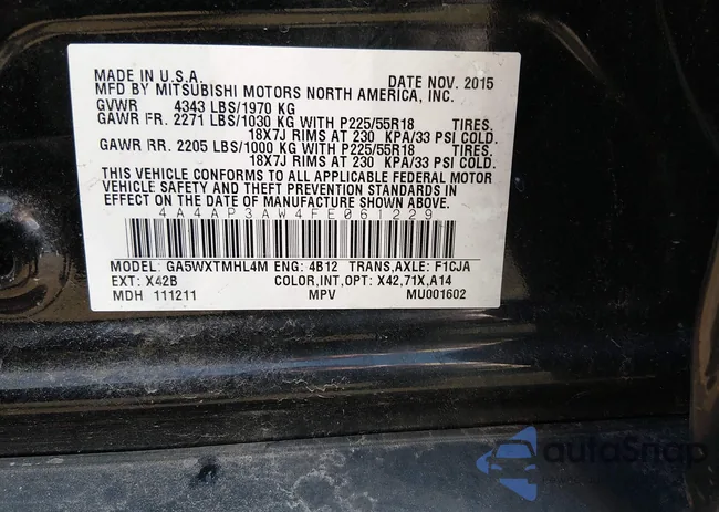 4A4AP3AW4FE061229: 44616508