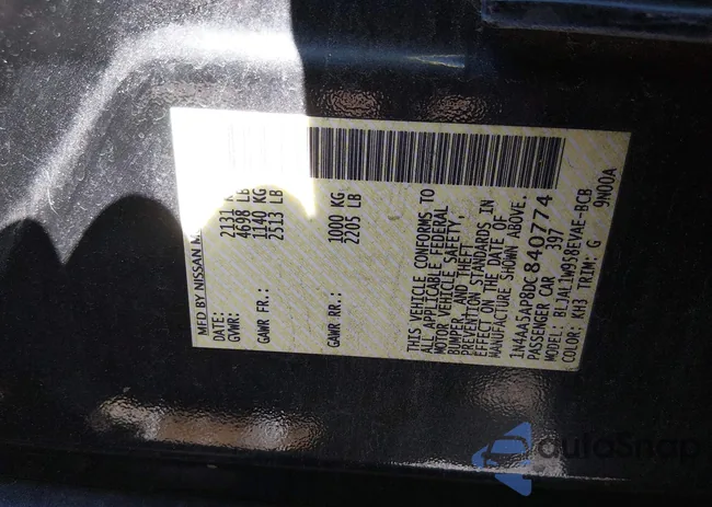 1N4AA5AP8DC840774: 44617188