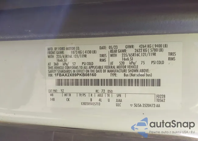 1FBAX2X89PKB08160: 44619622