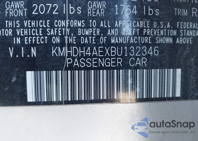 KMHDH4AEXBU132346: 44619932