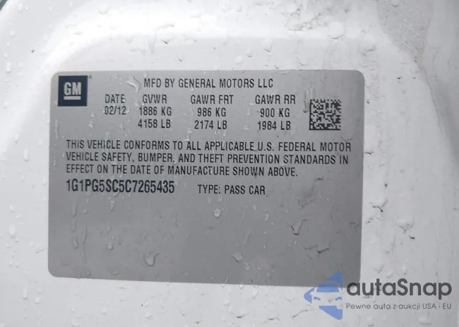 1G1PG5SC5C7265435: 44619076