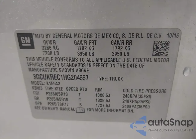 3GCUKREC1HG204557: 44619146