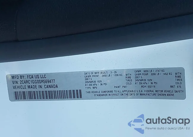 2C4RC1GG0SR569477: 44619303