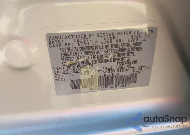 3N1CN7AP2JK397825: 44620543