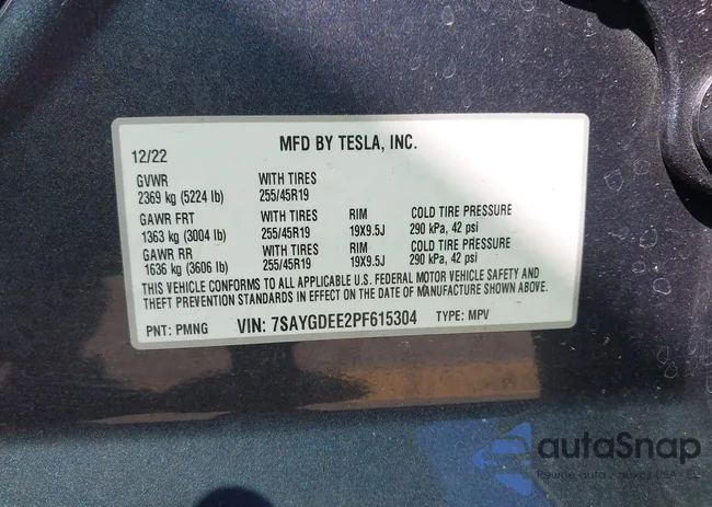 7SAYGDEE2PF615304: 44620751