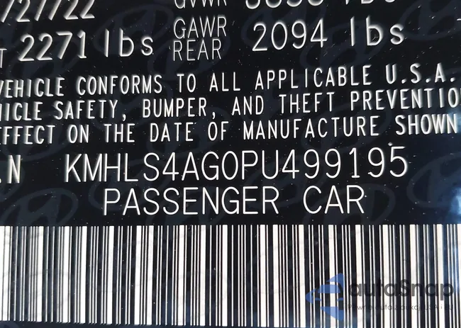 KMHLS4AG0PU499195: 44620947