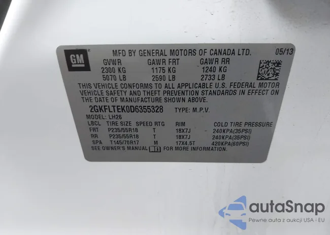 2GKFLTEK0D6355328: 44620050