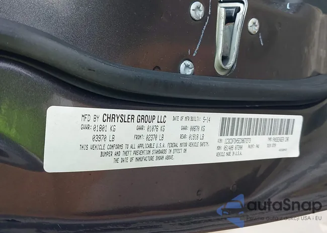 1C3CDFDH5ED867273: 44620095