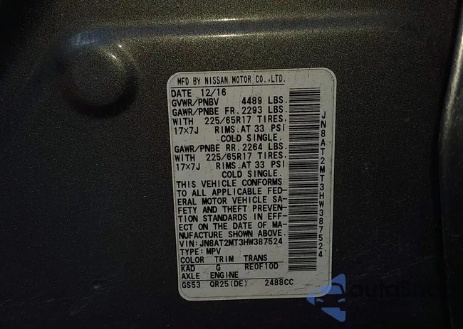 JN8AT2MT3HW387524: 44620369