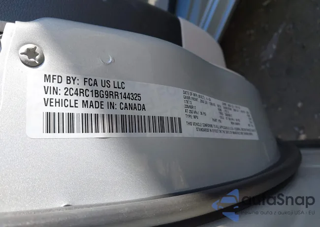 2C4RC1BG9RR144325: 44621655