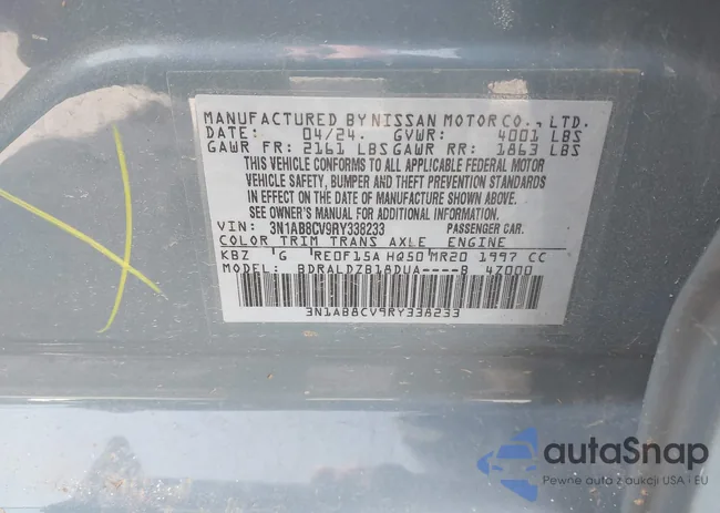 3N1AB8CV9RY338233: 44621047