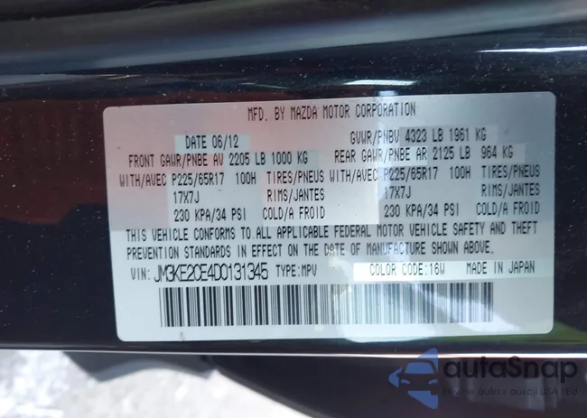 JM3KE2CE4D0131345: 44621161