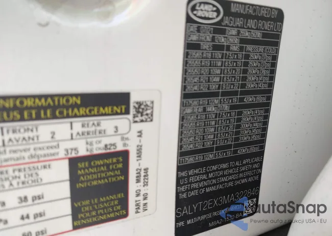 SALYT2EX3MA322846: 44621210